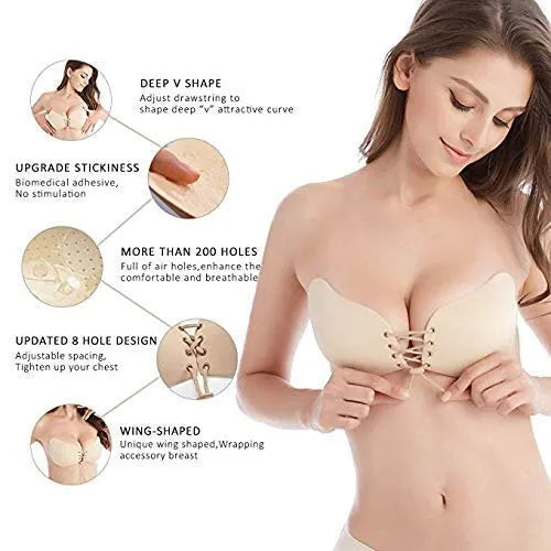 Non-Padded Push up Strapless Bra - M A Enterprises