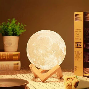 Modern/Contemporary 3D Moon Lamp - M A Enterprises