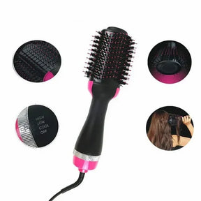 Round Hot Air Brush, For To comb and straighten Hair - M A Enterprises