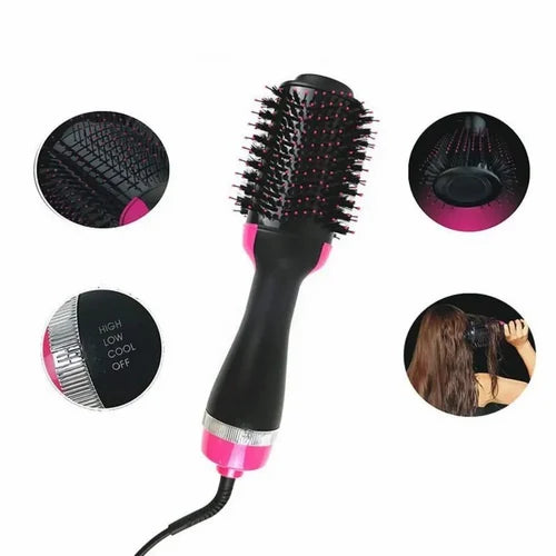 Round Hot Air Brush, For To comb and straighten Hair - M A Enterprises