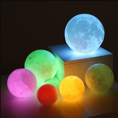 Modern/Contemporary 3D Moon Lamp - M A Enterprises