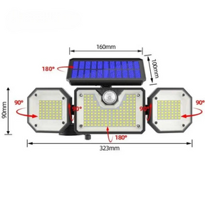 solar lights with motion sensor | Outdoor waterproof led wall light - M A Enterprises