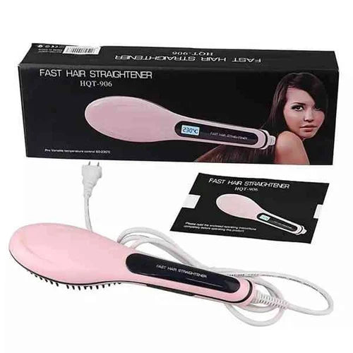 Pink Unisex Fast Hair Straightener - M A Enterprises