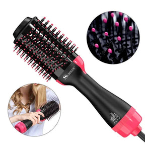 Round Hot Air Brush, For To comb and straighten Hair - M A Enterprises