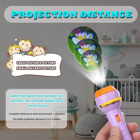 Projector Torch Toy, Pre-Reading Skills, Child Age Group: 4-6 Yrs - M A Enterprises