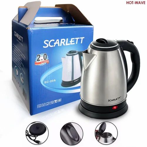 Stainless Steel Electric Kettle, Capacity: 2 Liter - M A Enterprises