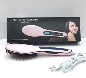 Pink Unisex Fast Hair Straightener - M A Enterprises