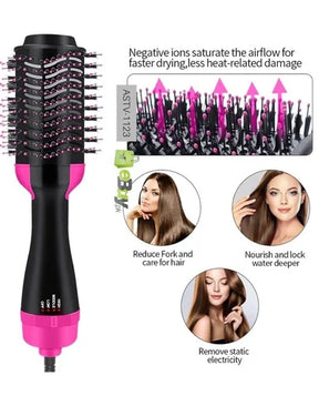 Round Hot Air Brush, For To comb and straighten Hair - M A Enterprises