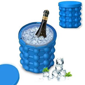 Standard Blue Ice Genie Silicone Ice Maker - M A Enterprises