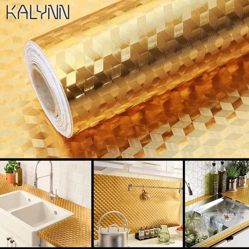 Kitchen Golden Oil Proof Waterproof Paper Foil