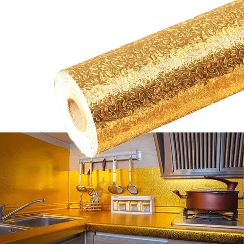 Kitchen Golden Oil Proof Waterproof Paper Foil