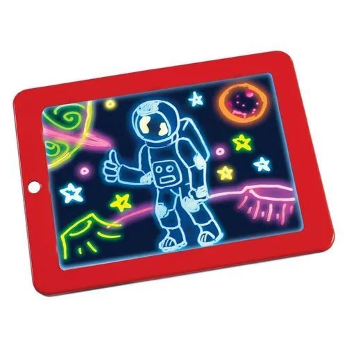 Magic Pad Light Up Drawing Glow Pad Doodle Art Board for Kids - M A Enterprises