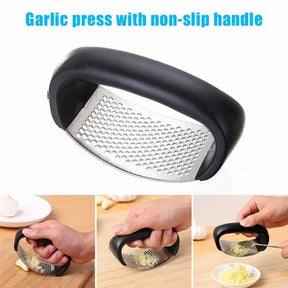 Manual Stainless Steel Garlic Press - M A Enterprises