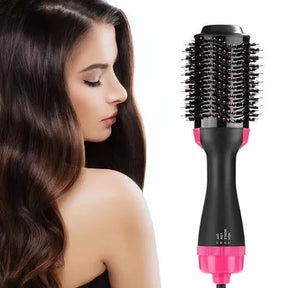 Round Hot Air Brush, For To comb and straighten Hair - M A Enterprises