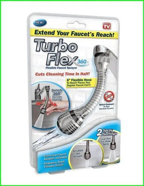 Silver Stainless Steel Turbo Flex 360 - M A Enterprises