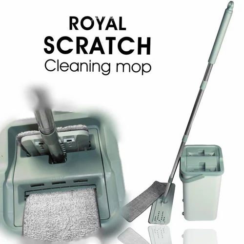 Microfiber Scrotch Brite Spin Mop - M A Enterprises