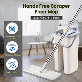 Microfiber Scrotch Brite Spin Mop - M A Enterprises