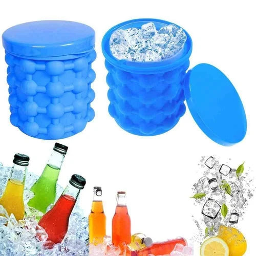 Standard Blue Ice Genie Silicone Ice Maker - M A Enterprises