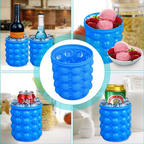 Standard Blue Ice Genie Silicone Ice Maker - M A Enterprises