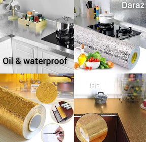 Kitchen Golden Oil Proof Waterproof Paper Foil