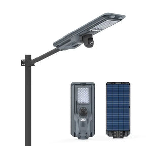 solar light outdoor street security CCTV camera with sensor Lamp - M A Enterprises