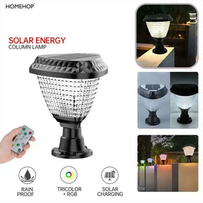 Solar lights for gate pillars outdoor led light at affordable price - M A Enterprises