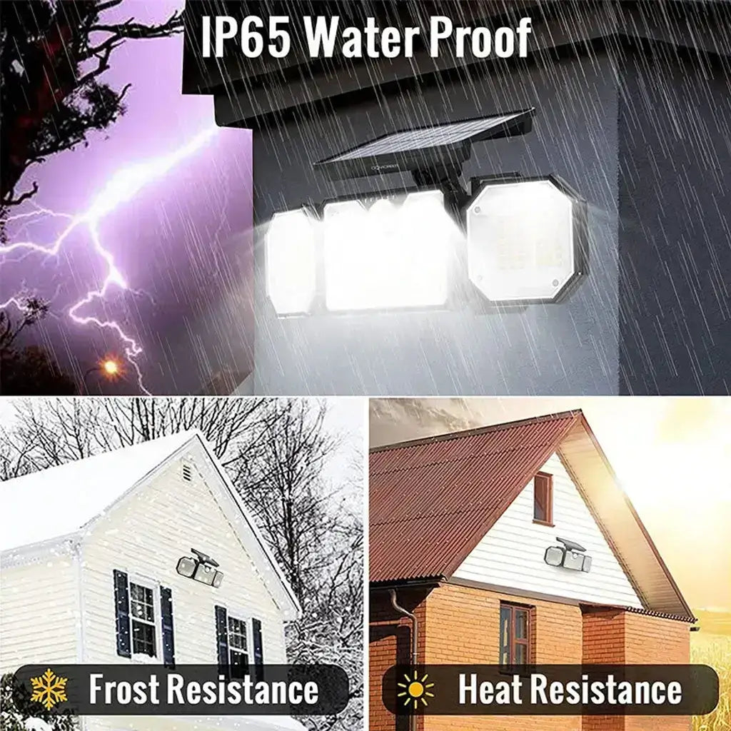 solar lights with motion sensor | Outdoor waterproof led wall light - M A Enterprises